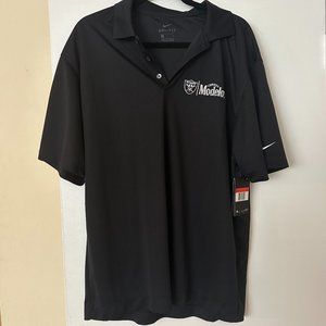 Nike Men's Dri-Fit Polo - Las Vegas Raiders x Modelo - Size L